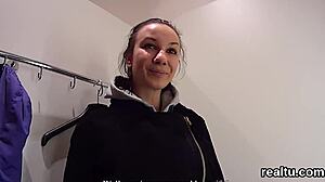 Adorable Czech Kitten Seduced In Hypermarket For Pov Drilling