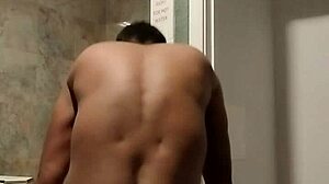 First Part Of The Shower Experience In Sexy Setting