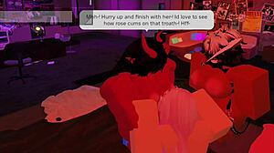 Two Futas Dominate A Slut In Intense Threesome Passion