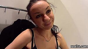 Adorable Czech Kitten Seduced In Hypermarket For Pov Drilling