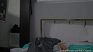 Big Tits Blonde Stepmom Sucks and Fucks Stepson’s Huge Cock in Taboo Play