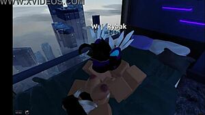 Horny Roblox Boy Fucks Step Sister with Big Cock