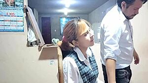 Colegiala Gets Hard Fucked In Carpentry Course