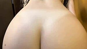 lap dance college girl fresh from the shower seduces with wild doggystyle moves