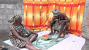 Traditional Love With Village Doctor! Big Ass Neighbor Helps Wet Pussy!