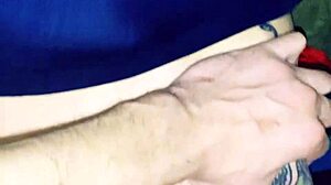 Liz Rainbow's Acrobatic Blowjob and Riding on Red Couch 😍