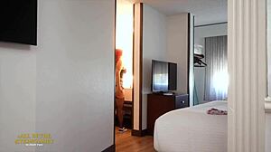 Just chatting about family holidays with my stepbrother during the break