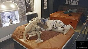 i explore eva may and livie blainn in a tight threeway