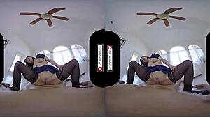 Gamer girl in bioshock cosplay gives rough blowjob uncensored in vr