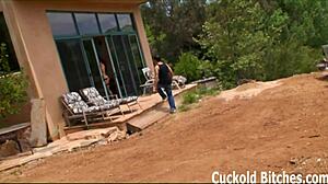 Watch me get fucked, you cuckold!