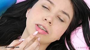 Allison Pierce Feels The Intense Satisfaction From Two Hard Dicks And Anal Creampies