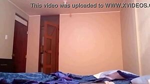 Mature man enjoys intense anal sex with young wife, cum covering her