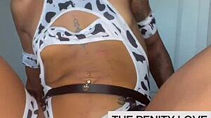 Serenity Love's solo ebony compilation with toys