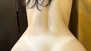 lap dance college girl fresh from the shower seduces with wild doggystyle moves