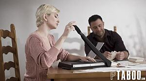 Forbidden Seducions with Fiance's Cold Feet - Skye Blue and Seth Gamble