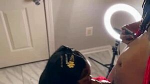 The postal worker with a big ass in a hardcore sex tape