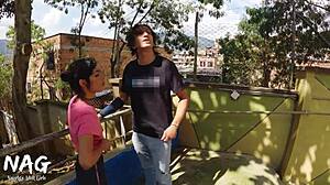 Cindy Luna Bent Over by Gym Trainer for Tight Doggystyle Quickie