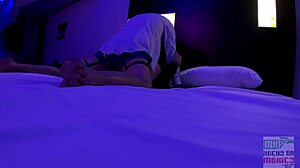 Curvy secretary rides monster cock in front of husband cuckold part 2