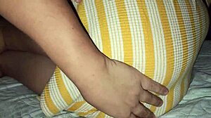 intimate moment with stepdaughter lowering panties