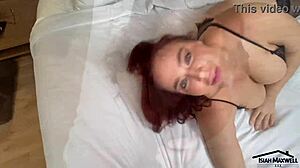 This huge bbw sneaks away from her boyfriend for titty fucking with a massive bbc