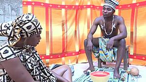 Traditional Love With Village Doctor! Big Ass Neighbor Helps Wet Pussy!