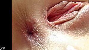 Euro Solo Beauty Masturbates Tight Pussy And Ass!