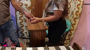 I, uh, totally banged my milf teacher on the table, man, facefucking her was insane, ya know?