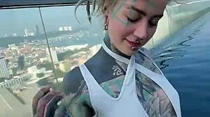 Is there someone who can bring me back to this pool over the roofs of Pattaya?