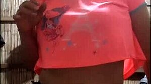 petite naked girl dancing on webcam with small tits