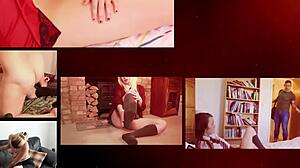 British Blonde 18-Year-Old College Student Gets Pussy Eaten In Cosplay Scene