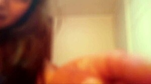 Mature man enjoys intense anal sex with young wife, cum covering her