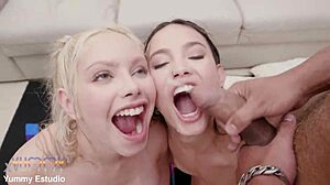 Hot Students Vivian Lola And Lucy Mendez Get Fucked By Six Big Studs With Double Anal Penetration 0 Pussy Big Gapes And Lots Of Pee Drinking