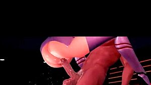 3d big tits long hair pov riding sex wow!