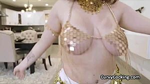 Horny Teen Uses Dildo in Taboo Webcam Threesome!