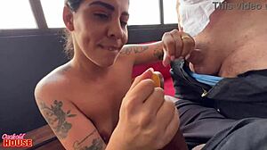 i'm moaning as the unfaithful wife in this brazilian orgy fantasy, giving my pussy to two guys.