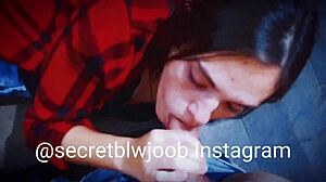 Secret blowjob compilation part 1 with handjobs and cumshots