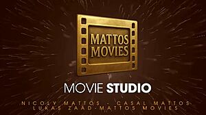 Hey, watch Nicoly Mattos get pounded in both holes by a stud