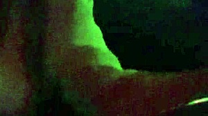 i watched artemisia love flash her big tits during our night car ride