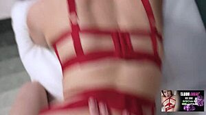 Lucy Foxx Takes Anal From Luke Longly For Christmas