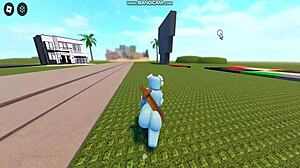 Whoreblox game unfolds with a wild gangbang in moment 11