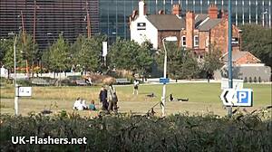 Upskirt Footage of Blonde Teen Carly Rae Masturbating in Public