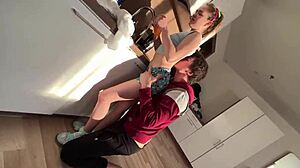 Practicing Sex Scene with Step Sister