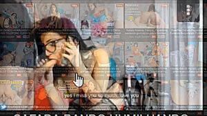 hot latina brunette tells you how to jerk off while she fists her ass and sucks a dildo till it cums in her mouth for the best facial ever