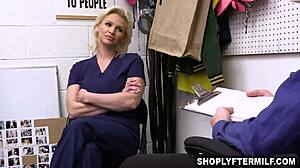 Officer finds stunning nurse in underwear, issue resolved