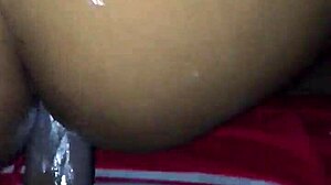 i had to drop my big black cock in this oiled big ass