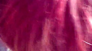 i love how thick redhead takes big black cock in homemade amateur video