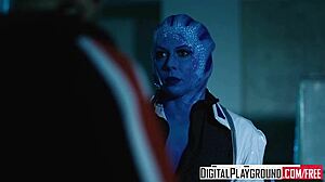 In this wild parody, a daring crew explores deep with intense banging in Ass Effect