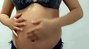 Bluee Masturbates Pregnant in Wild 2024 Solo Show