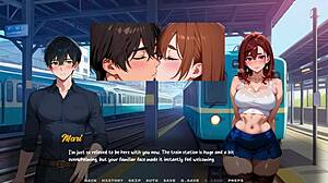 First-Time Girlfriend Liam Arrives for Wild Hentai City Adventure