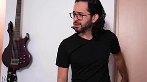 Cindy Luna gets blackmailed into rough bedroom fucking